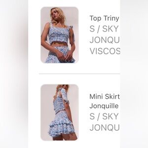 NWT Poupette St Barth Matching Set